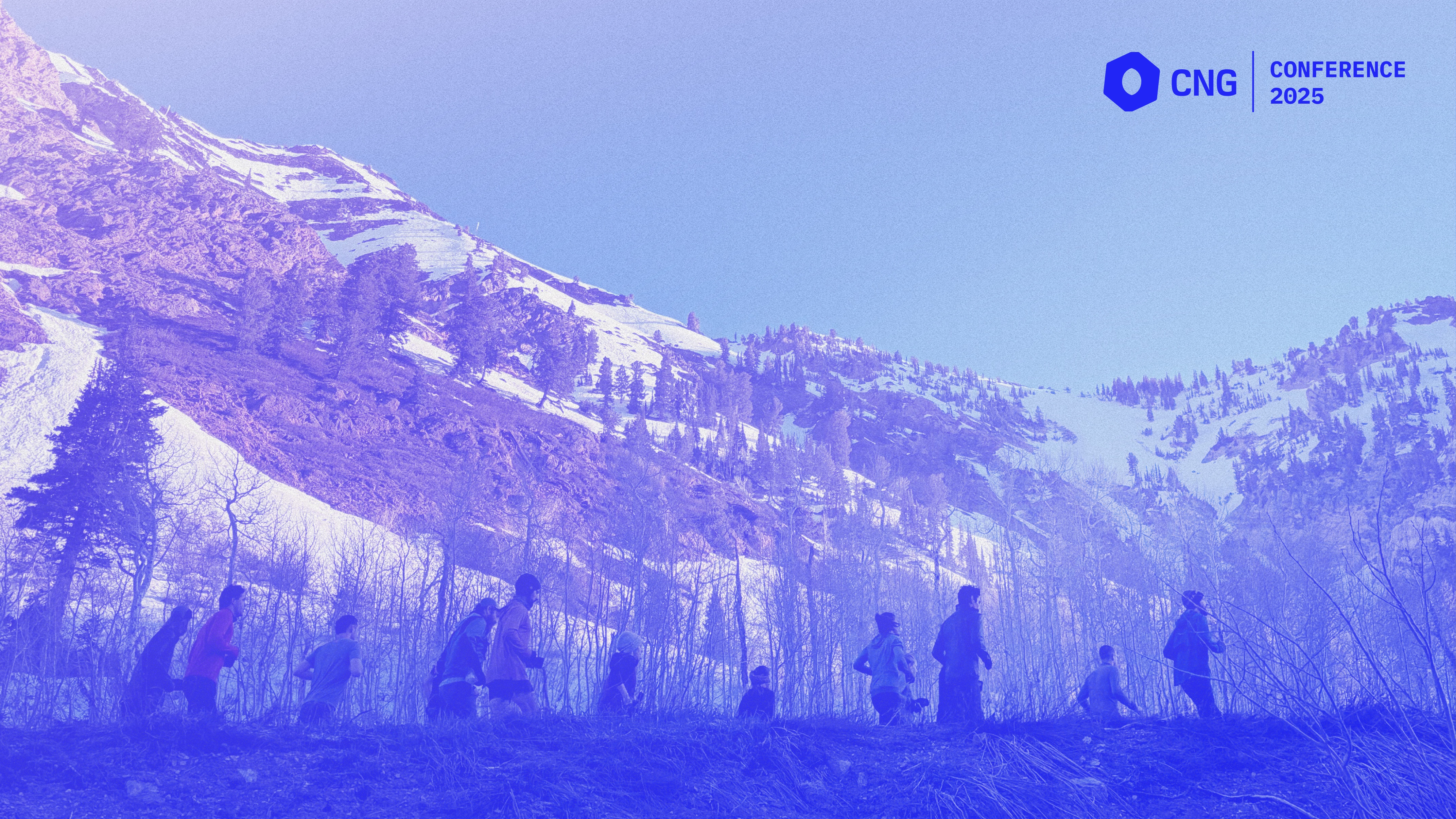 A group of people running at CNG Conference 2025